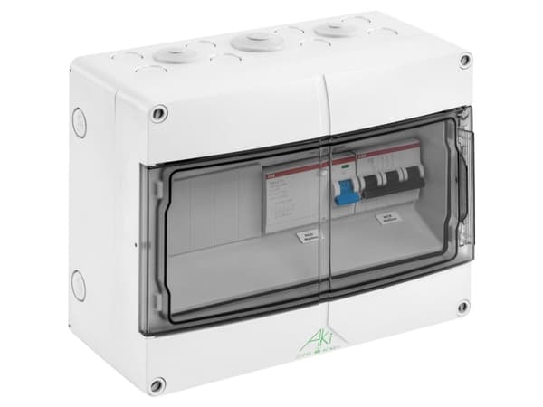 Spelsberg 73610101 AKi 12 EMOBIL 11kW Pieni jakokeskus Sisältö 1 kpl