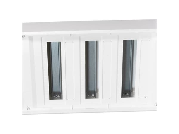 F-Tronic 7220211 VISION36+6 Liten fördelningstavla Utanpåliggande montering Antal avdelningar = 42 Antal rader = 3