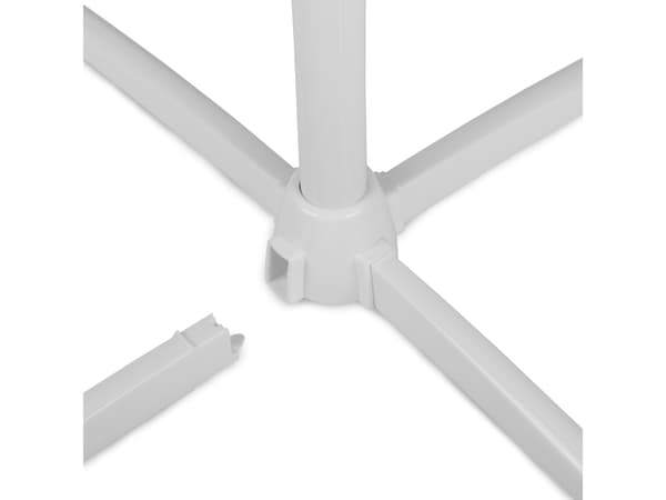 Tristar VE-5898, Kotitaloustuuletin lavoilla, Valkoinen, Lattia, 53,29 dB, 1200 RPM, 40,6 cm