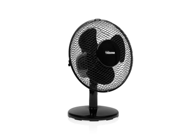 Tristar VE-5722, Husholdningsvifte, Sort, Bord, Plast, Polypropylen (PP), 48,65 dB, 1 m³