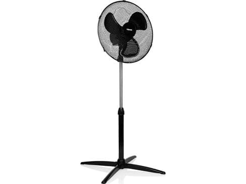 Tristar VE-5756, Kotitaloustuuletin lavoilla, Musta, Lattia, Muovi, Polypropeeni (PP), 56,82 dB, 1 m³