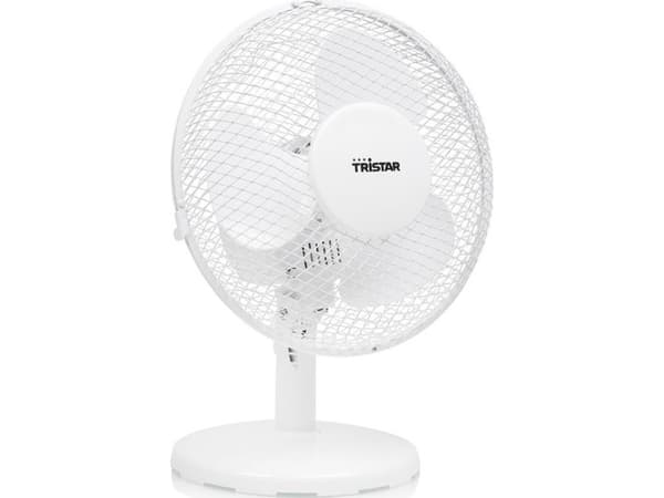 Tristar VE-5721, Husholdningsvifte, Hvit, Bord, Plast, Polypropylen (PP), 48,65 dB, 1 m³