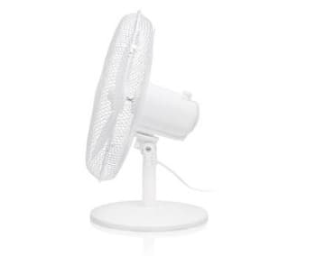 Tristar VE-5727, Kotitaloustuuletin lavoilla, Valkoinen, Taulukko, Muovi, 56,82 dB, 1 m³
