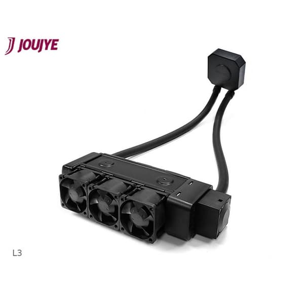 Dynatron L3 Water Cooling PC-vattenkylning Svart