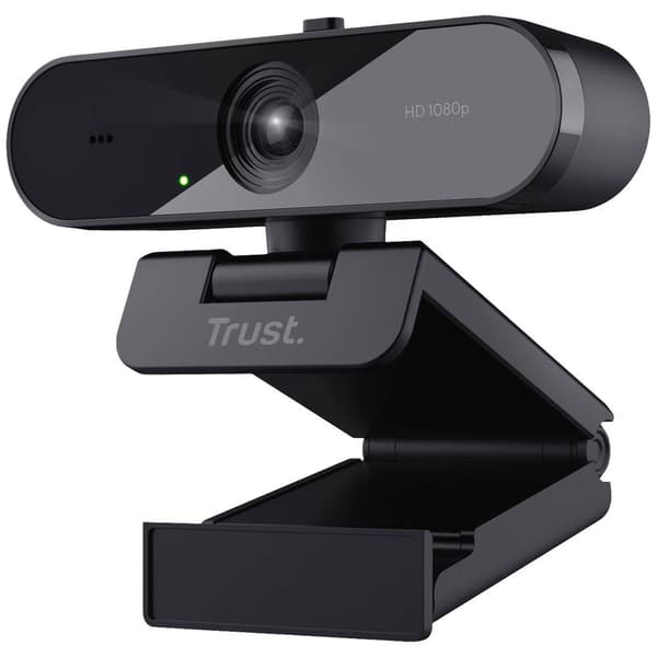 Trust TW-200 ECO Full HD-Webkamera 1920 x 1080 Pixel fot, klämfäste