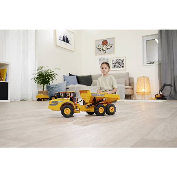 RC Funktionsmodell nybörjare 1:20 Carson Modellsport 1:20 Muldenkipper Volvo A40G 100% RTR 907669 Elektrisk 100% RtR