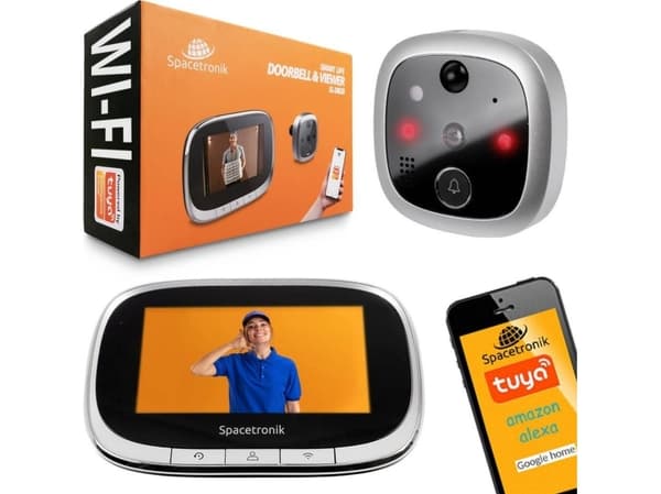 Spacetronik Smart Life SL-DB20 Wi-Fi-ovikello