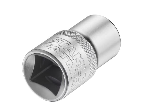 Uttag 1/2" 6 pt. 13mm räfflad ventil.