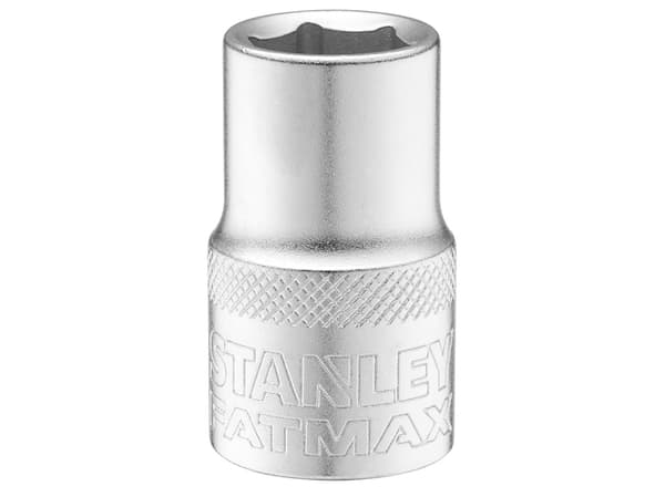 Uttag 1/2" 6 pt. 13mm räfflad ventil.