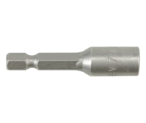 Yato YT-1502, Krom vanadin stål (Cr-V), Sekskantet skaft, 25,4 / 4 mm (1 / 4"), Sekskantet skaft, 1 stk, 48 mm
