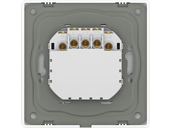 Spacetronik SL-ES31 Wi-Fi lysbryter, tre-tast Electrum