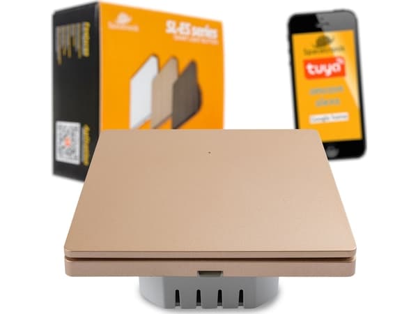 Spacetronik SL-ES11 Wi-Fi enkel lysbryter Golden Charm