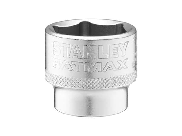 Uttag 3/8" 6 pt. 24mm knurled-valve.