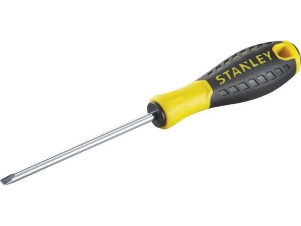 Stanley 4 x 100mm Essential Slotted Screwdriver (60378-STHT1)