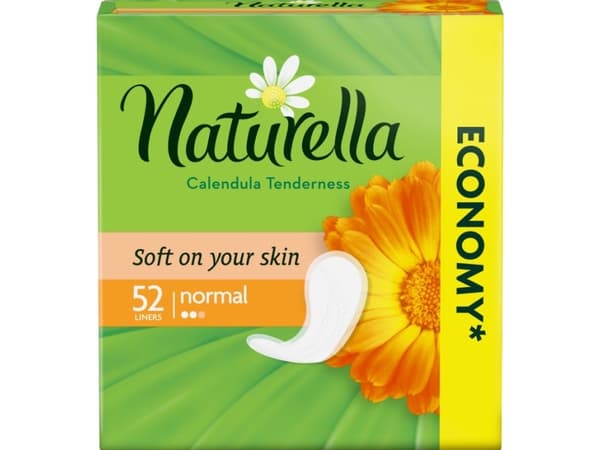 Naturella Calendula Tenderness Normal bindor 52 st.