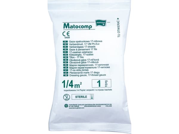 Matopat STERILE MÅLER 1/4 M2 17N POP