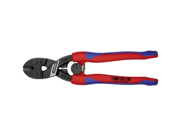 Knipex CoBolt, Voimaleikkurit, Kromivanadiini-teräs, Muovi, Sininen, Punainen, 200 mm, 375 g