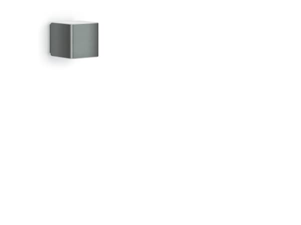 STEINEL L 840 LED iHF, Vegglys, Antrasitt, Hvit, Plast, IP44, II, IK03