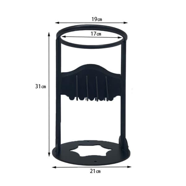 Stor Vedkløyver for Enkel Kløyving – 31 cm Høyde | 17 cm Diameter