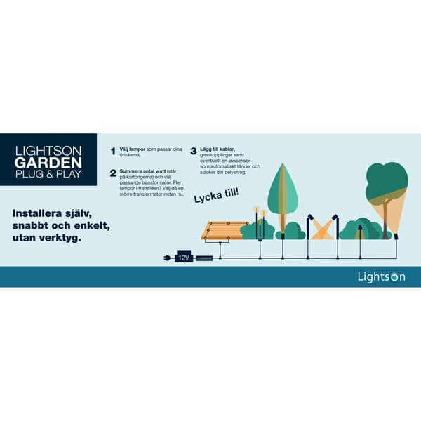 Lightson Capella In-ground-markspot 270lm Ø6,5cm