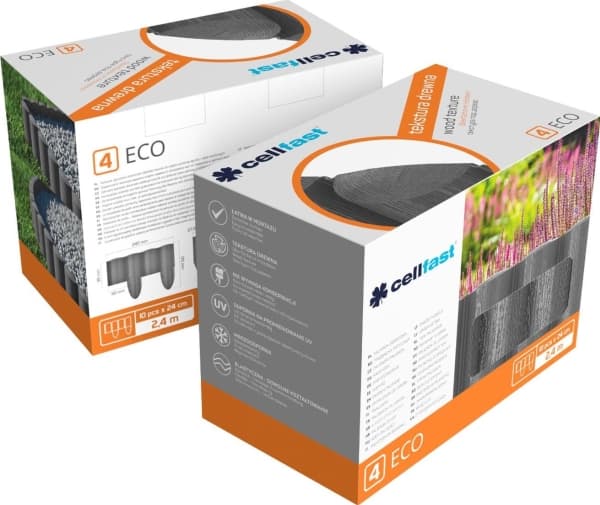 Cellfast Hagepalisade Cellfast Eco grafitt