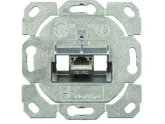 Telegärtner-moduulin pidike AMJ-SL 1-taittoinen UP/0 flex T568B Metallinen