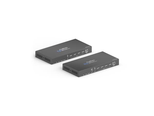 PureTools PT-HDBT-1010, AV-lähetin ja -vastaanotin, 100 m, Langallinen, Musta, HDCP