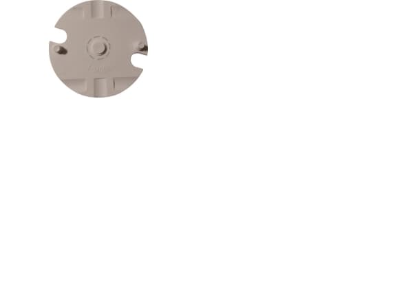 Bundplade for CSP T-model Hvid. Benyttes ved brandbart eller ledende underlag