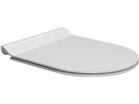 GSI Kube X Slim toiletsæde med Soft Close og Quick Release og produceret i antibakteriel materiale
