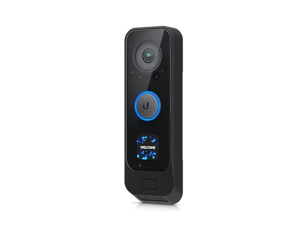 Ubiquiti Networks G4 Doorbell Pro, musta, IPX4, alumiini, polykarbonaatti (PC), IR, seinä, 2-suuntainen