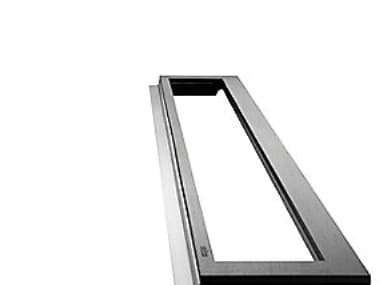 Unidrain HighLine ramme. Linje - rustfrit. sort: L900mm H 12mm til afløbsarmatur