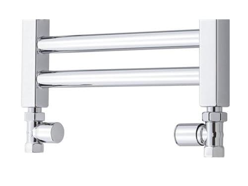 Ventilsats 110 krom manuell rak