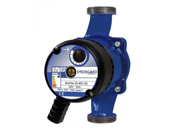 Simflex cirkulationspumpe 25-60 1 1/2" 180 mm