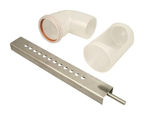 Milton 80 mm plastbåge med fäste 90°