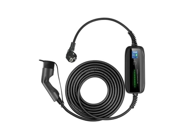 Extralink BS-PCD030 Bærbar lader for elbiler 6A 3,6 kW - 5,5 meter