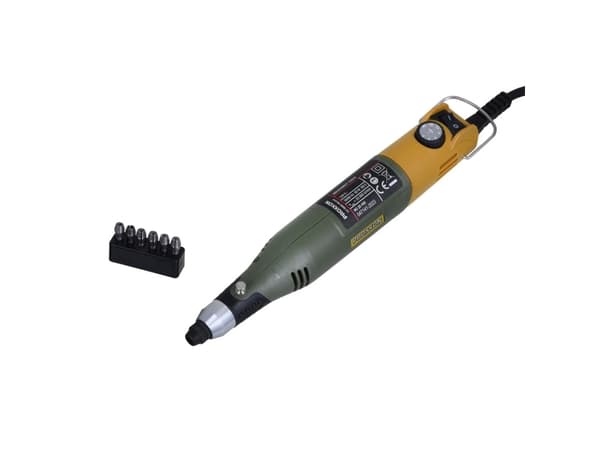Proxxon MICROMOT 230/E, Borring, skjæring / kapping, Sliping, Polering, Grønn, Gult, 21500 OPM, 6500 OPM, AC, 80 W