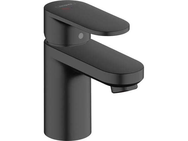 hansGrohe Vernis Blend 1-grebs håndvaskarmatur 70 CoolStart med løft-op bundventil mat sort