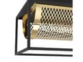 Miniatyrbild 3 av 5: EGLO NOHALES LOFT L640 2XE27 SORT/MESSING