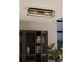 Miniatyrbild 2 av 5: EGLO NOHALES LOFT L640 2XE27 SORT/MESSING
