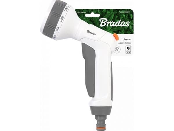 Bradas - Trädgårdssprinkler med 9 bevattningsmönster