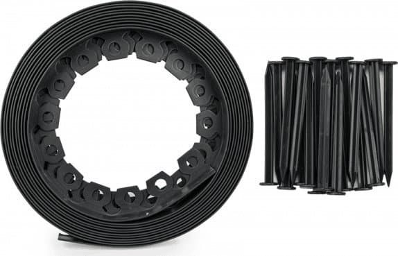 Bradas ja EASY BORDER nurmikon reunus - 40mm musta