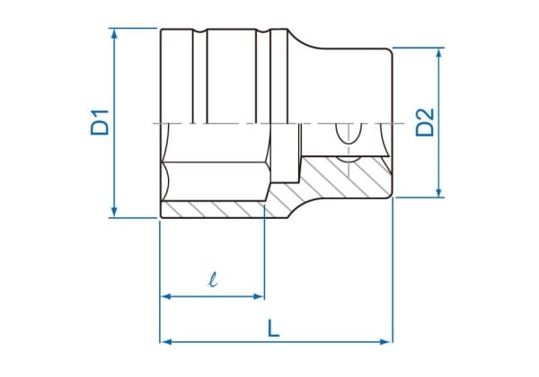 Top 4335 6-kt 1/2'' 21mm