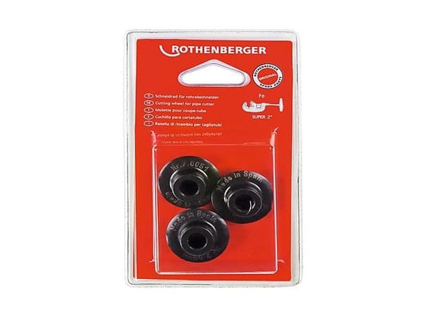 Pipe cutting wheels ROTHENBERGER, 3 pcs.