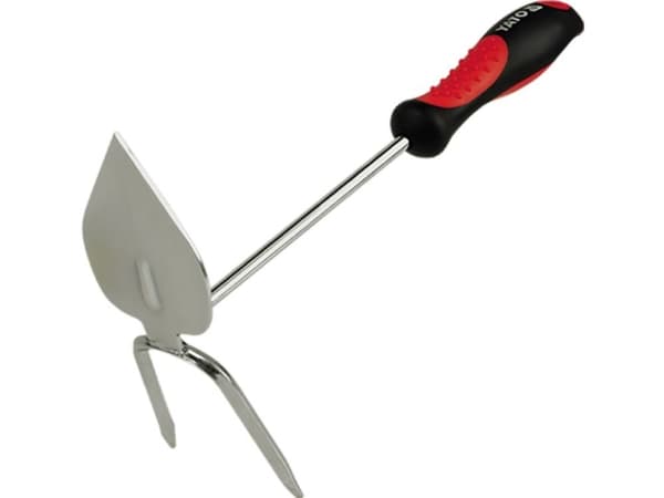 Yato YT-8892, Hand jordfräs, Stål, Svart, Grå, Röd, Polyvinylklorid (PVC), Plast, 320 mm, 7,5 cm