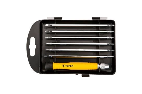 Screwdriver set TOPEX, 7 pieces