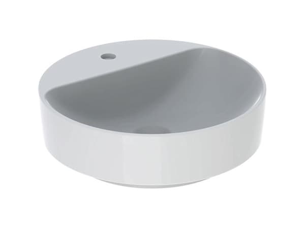 variform vask t/bordmont. d45cm, hvid kt