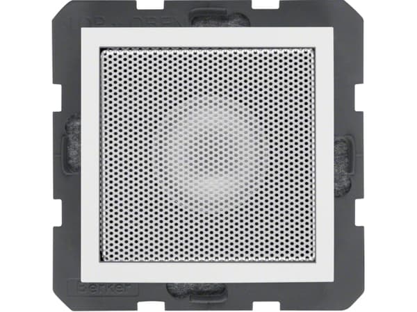 Hager Polo Speaker Berker B. Square 4/8W vit 28828989