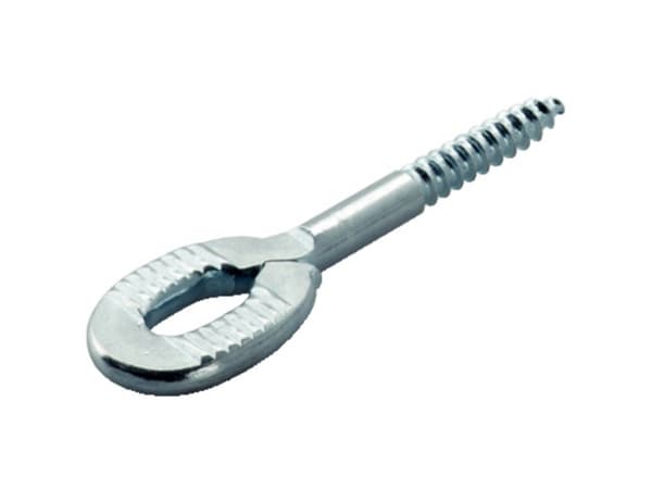 Fischer 79701, Skruv, Galvaniserat stål, Förzinkat stål, Trä, Zink, Delvis gängad, Krokhuvud