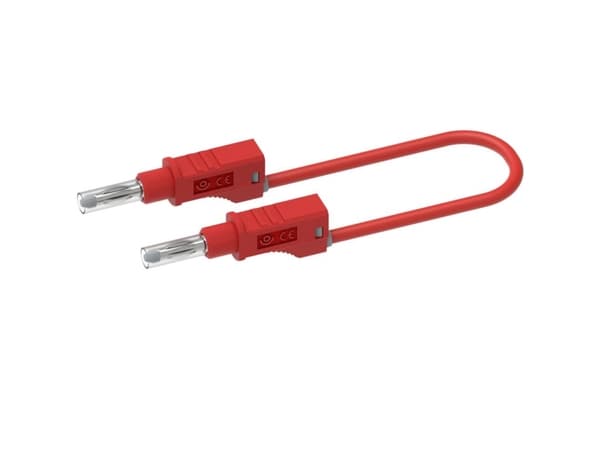 Electro PJP 2217/600V-CD1-200R Prøveledning Bananstik Bananstik 2.00 m Rød 1 stk
