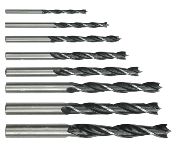 Vorel skruvborr 7 4 5 3 6 10 8 9mm för trä (22380)